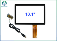 Panneau industriel PCAP d'écran tactile de capacité de 16h10 d'USB 2,0 10,1 pouces