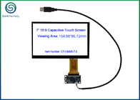 Panneau multi capacitif d'écran tactile d'USB de 7 pouces pour Innolux AT070TN92 AT070TN93
