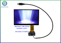 Panneau multi capacitif d'écran tactile d'USB de 7 pouces pour Innolux AT070TN92 AT070TN93