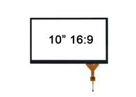 1920x1080 10,1 écran tactile de pouce PCAP avec IIC des couches de GG d'interface