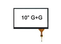 l'écran tactile de GG de panneau de 1024x600 TFT LCD a recouvert avec le 16:9 d'allongement