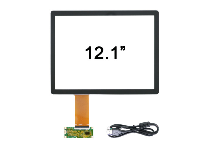 Place de 12,1 pouces (allongement 4 : 3) écran tactile pour la machine de publicité intelligente avec IIC et l'interface d'USB
