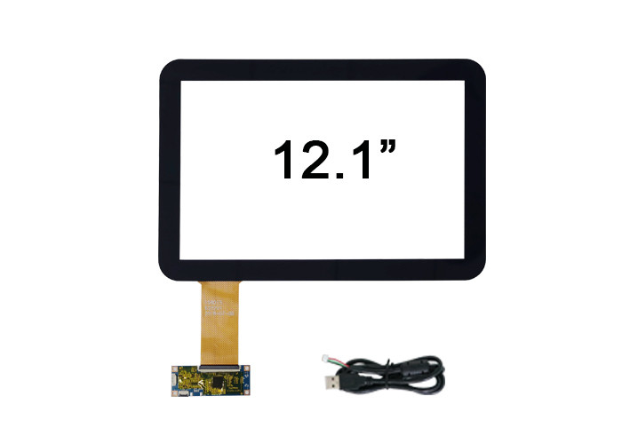 Écran tactile capacitif d'écran géant de 12,1 pouces (16h10 d'allongement) avec ILI2510 IC USB conduisant le conseil
