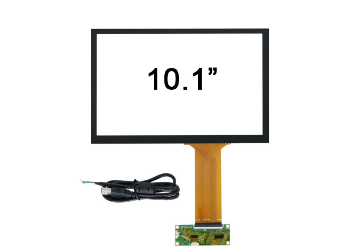 Écran tactile PCAP de 10,1 pouces 1280x800 pixels avec interface USB pour applications industrielles